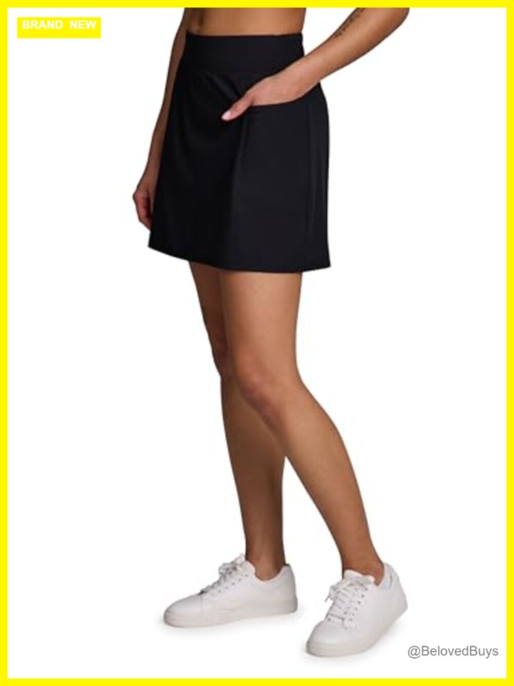 RBX Active Women's Athletic Skort with Bike Shorts Golf Tennis Pickleball